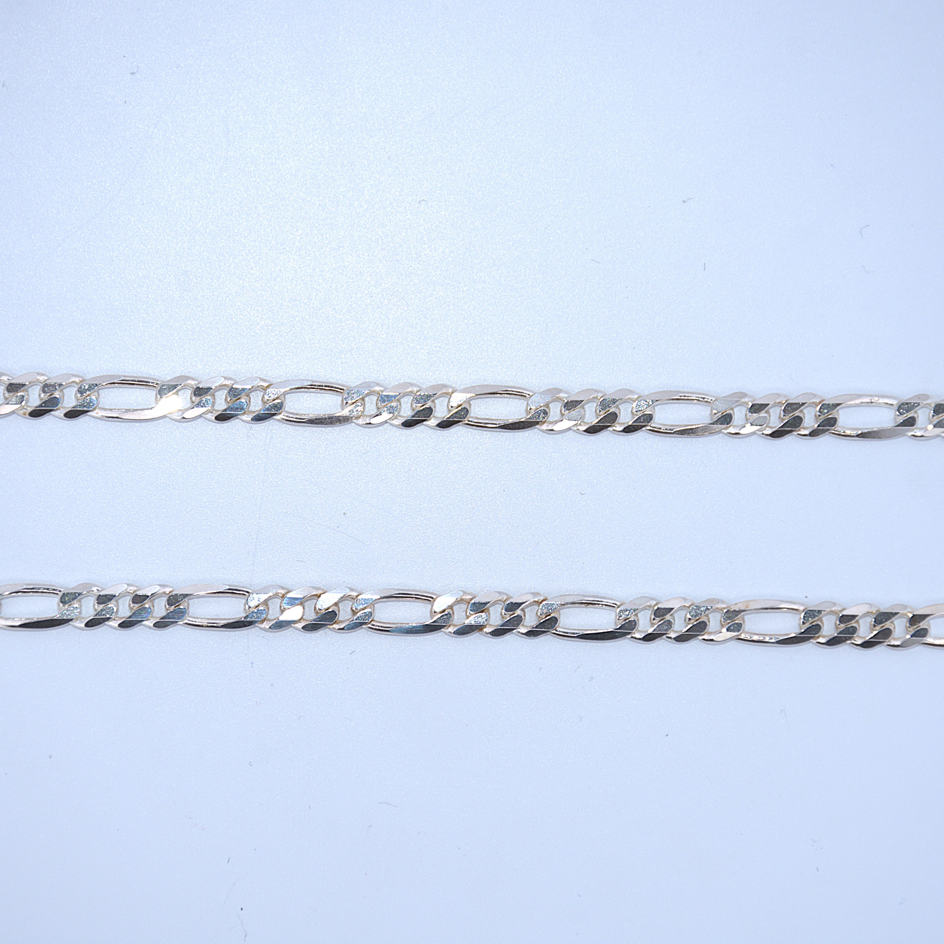 Sterling Silver | Figaro Chains