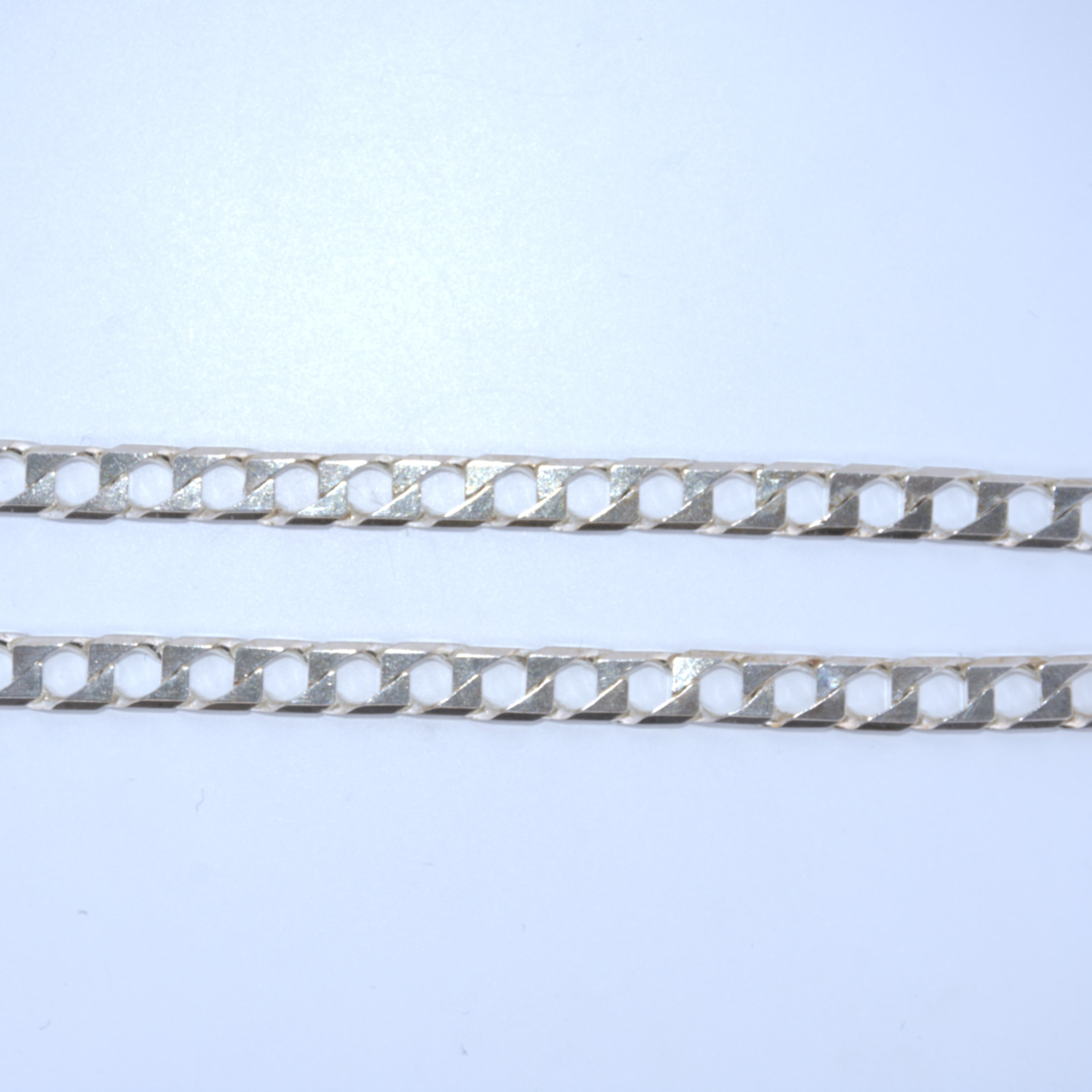 Sterling Silver | Flat Open Curb Chains