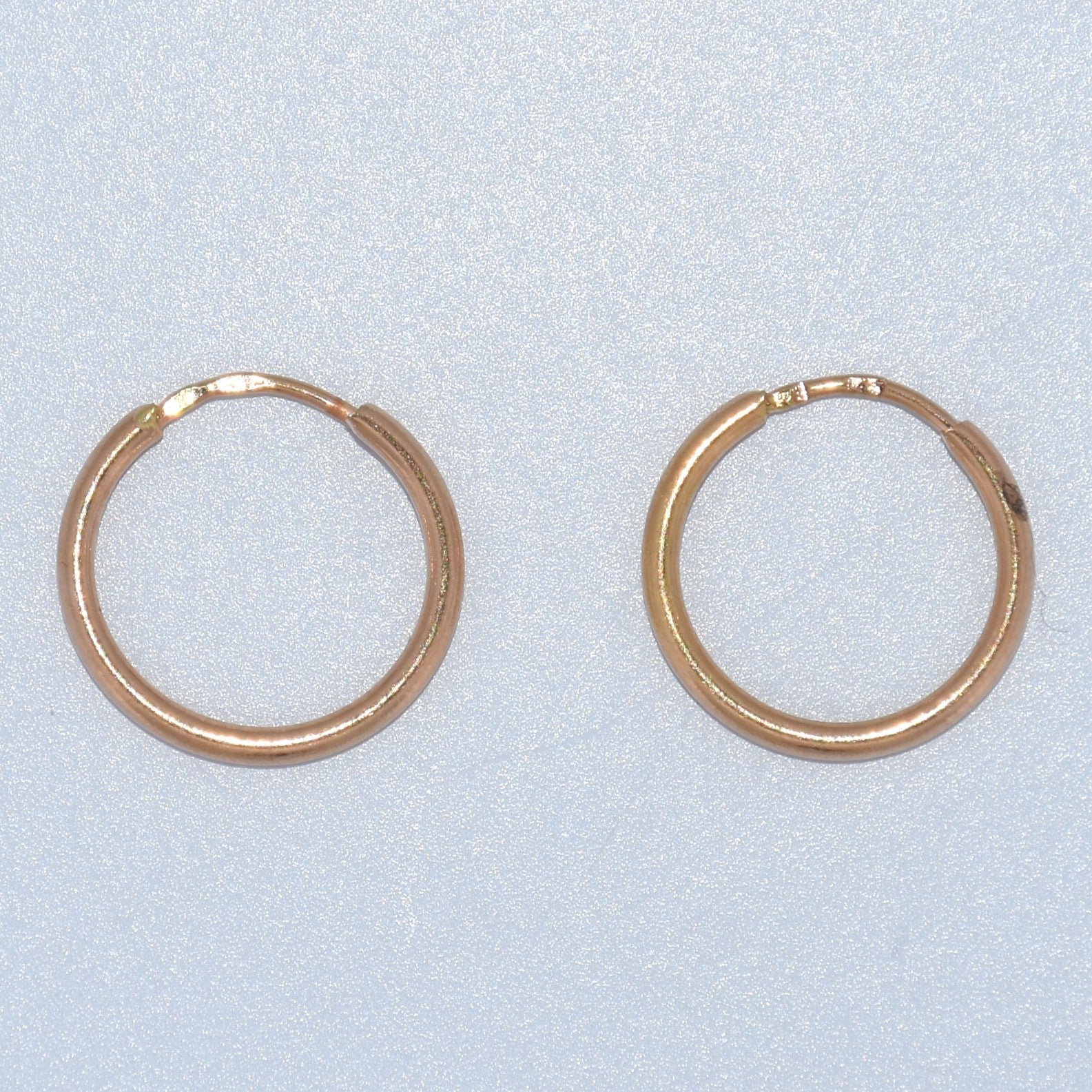 19.2K Portuguese Gold | Small Endless Hoops (Argolas) Earrings