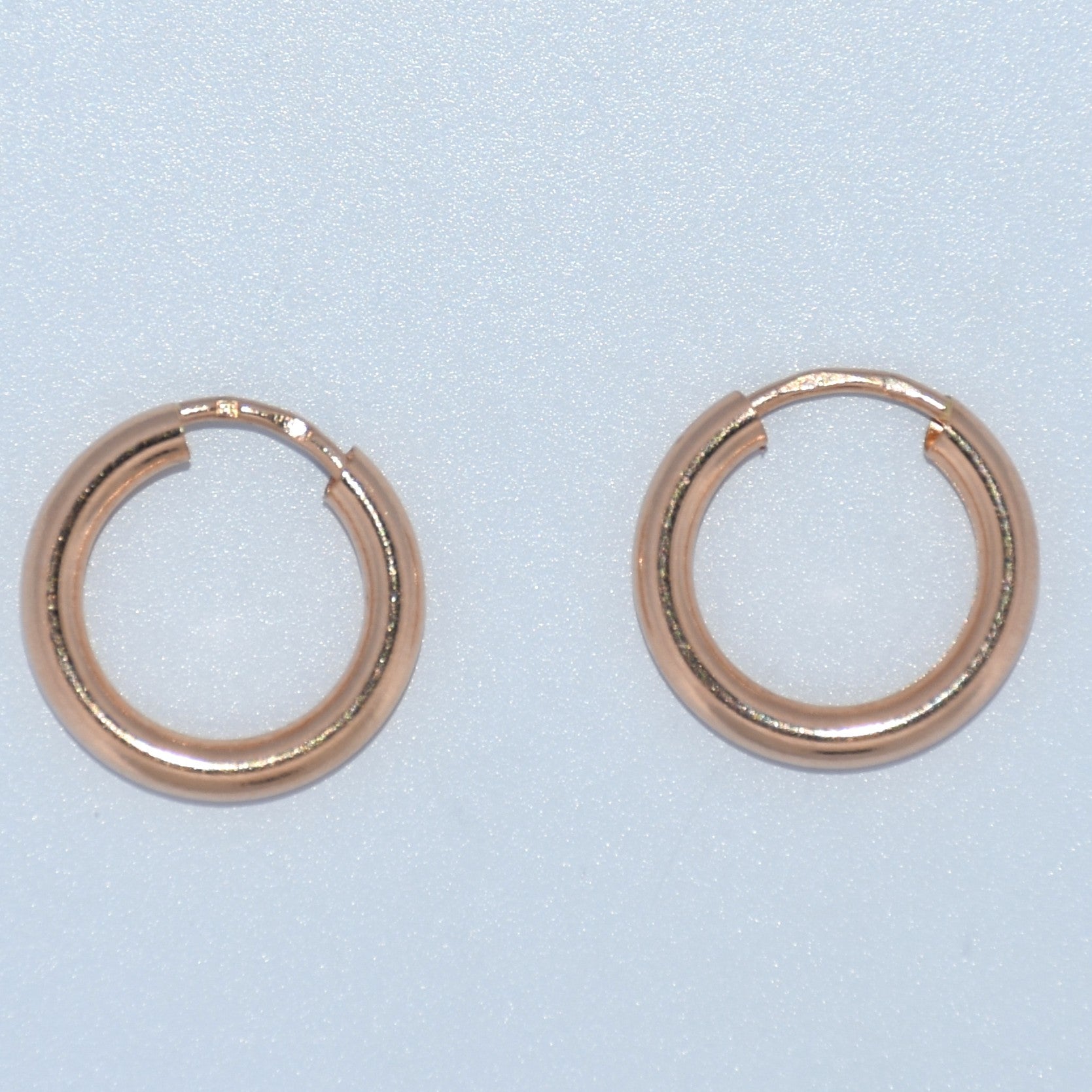 19.2K Portuguese Gold | Small Endless Hoops (Argolas) Earrings