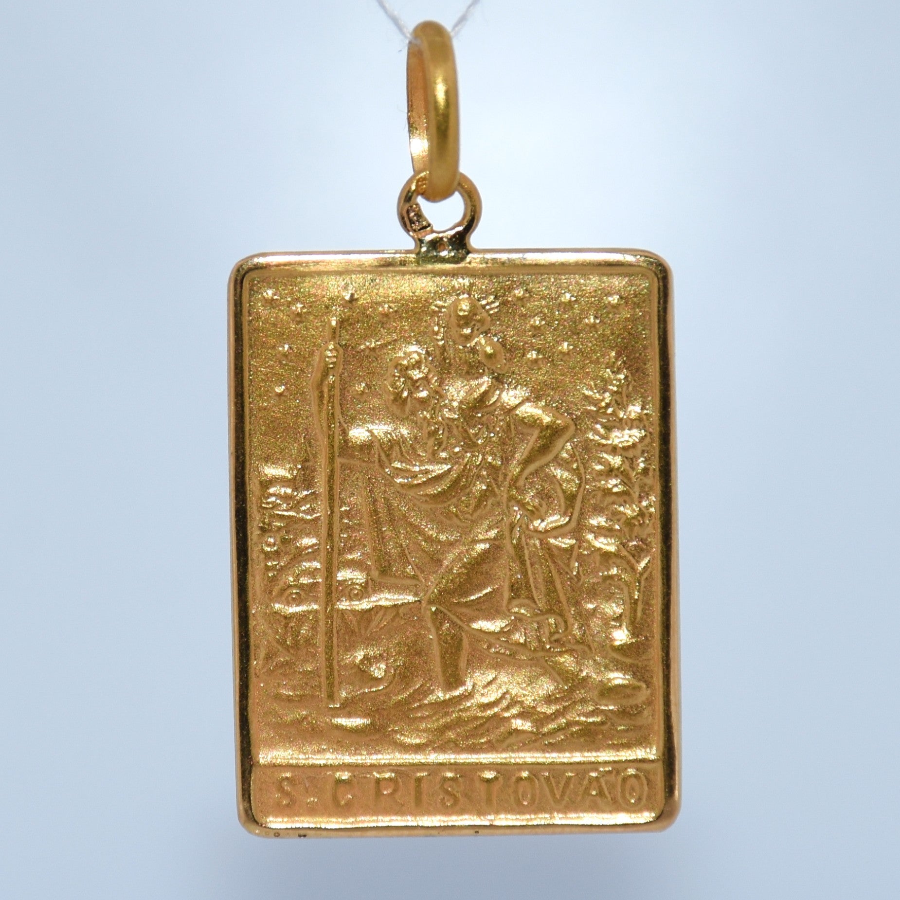 19.2K Portuguese Gold | S. Cristovao Pendant