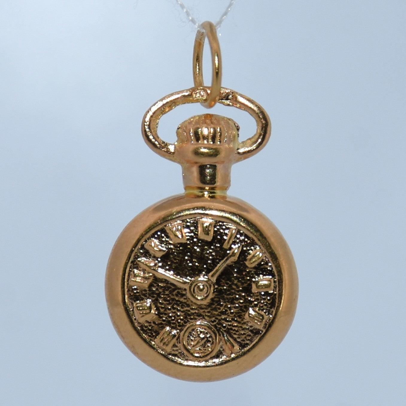 19.2K Portuguese Gold | Pocket Watch Pendant