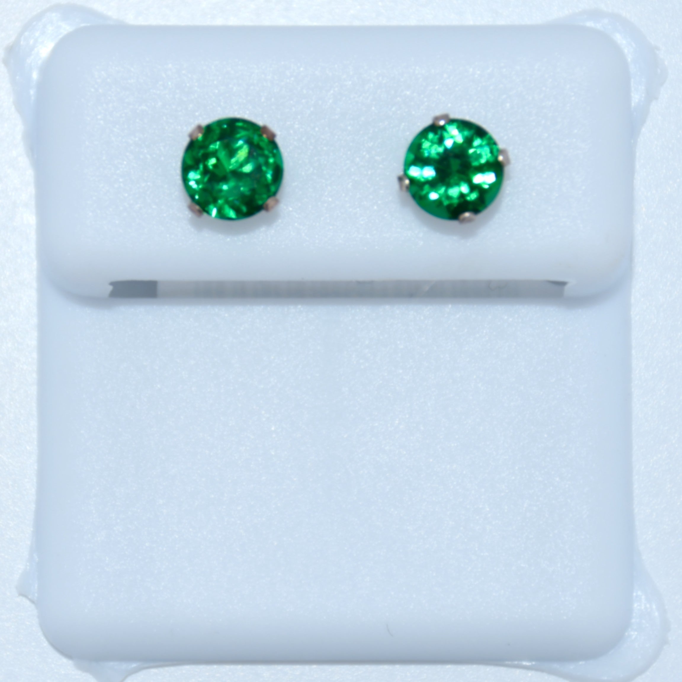 Sterling Silver | Birthstone Stud Earrings