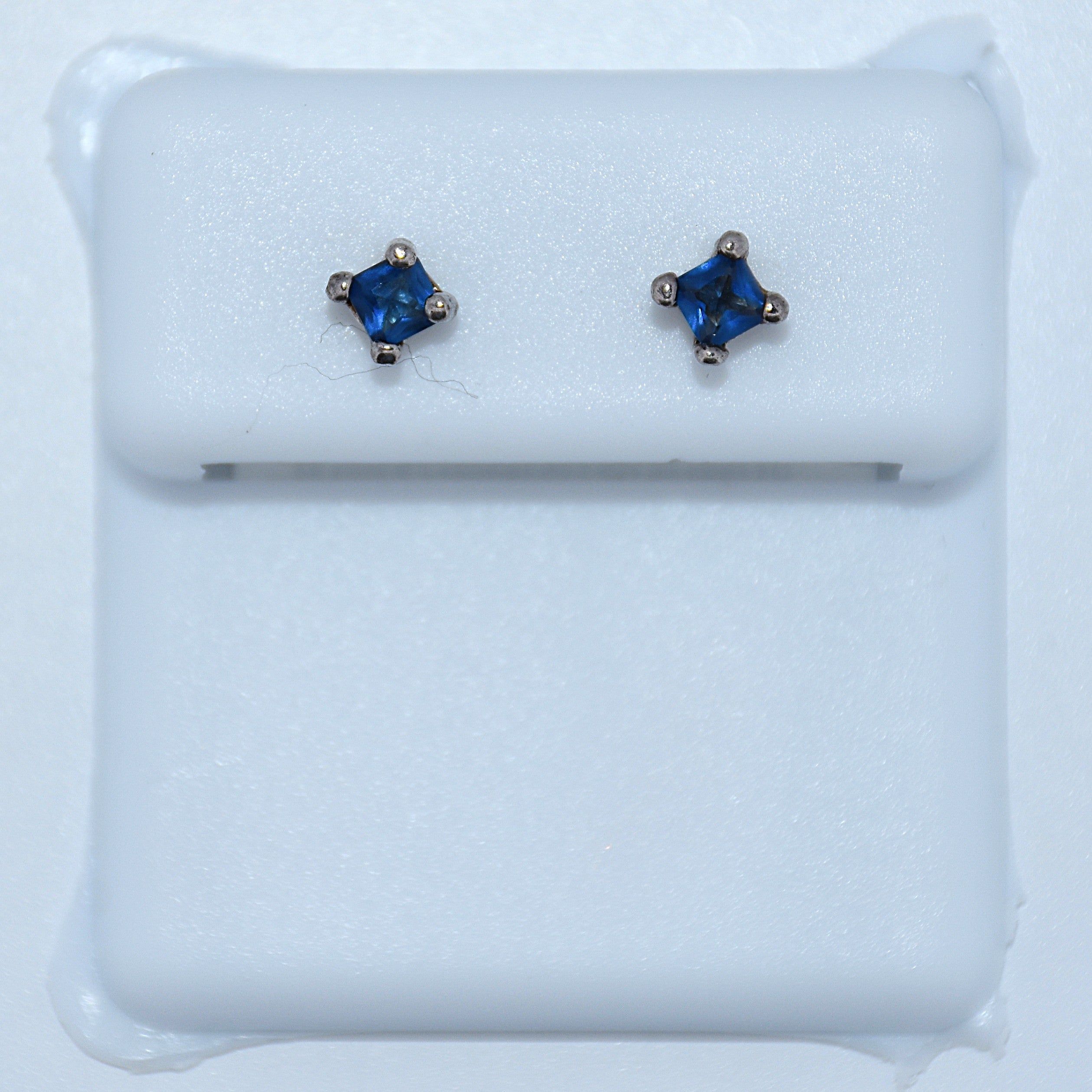 Sterling Silver | Birthstone Stud Earrings
