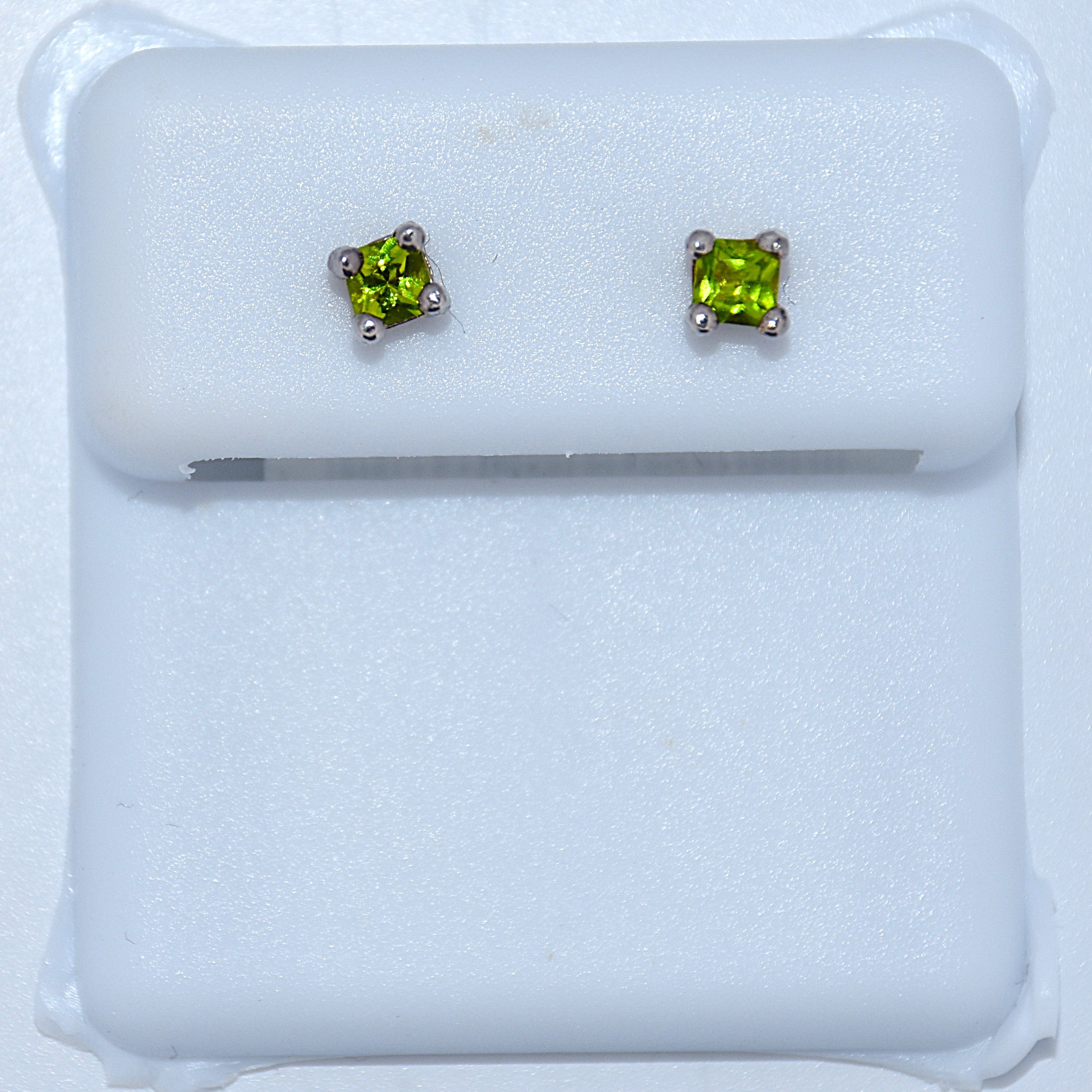 Sterling Silver | Birthstone Stud Earrings