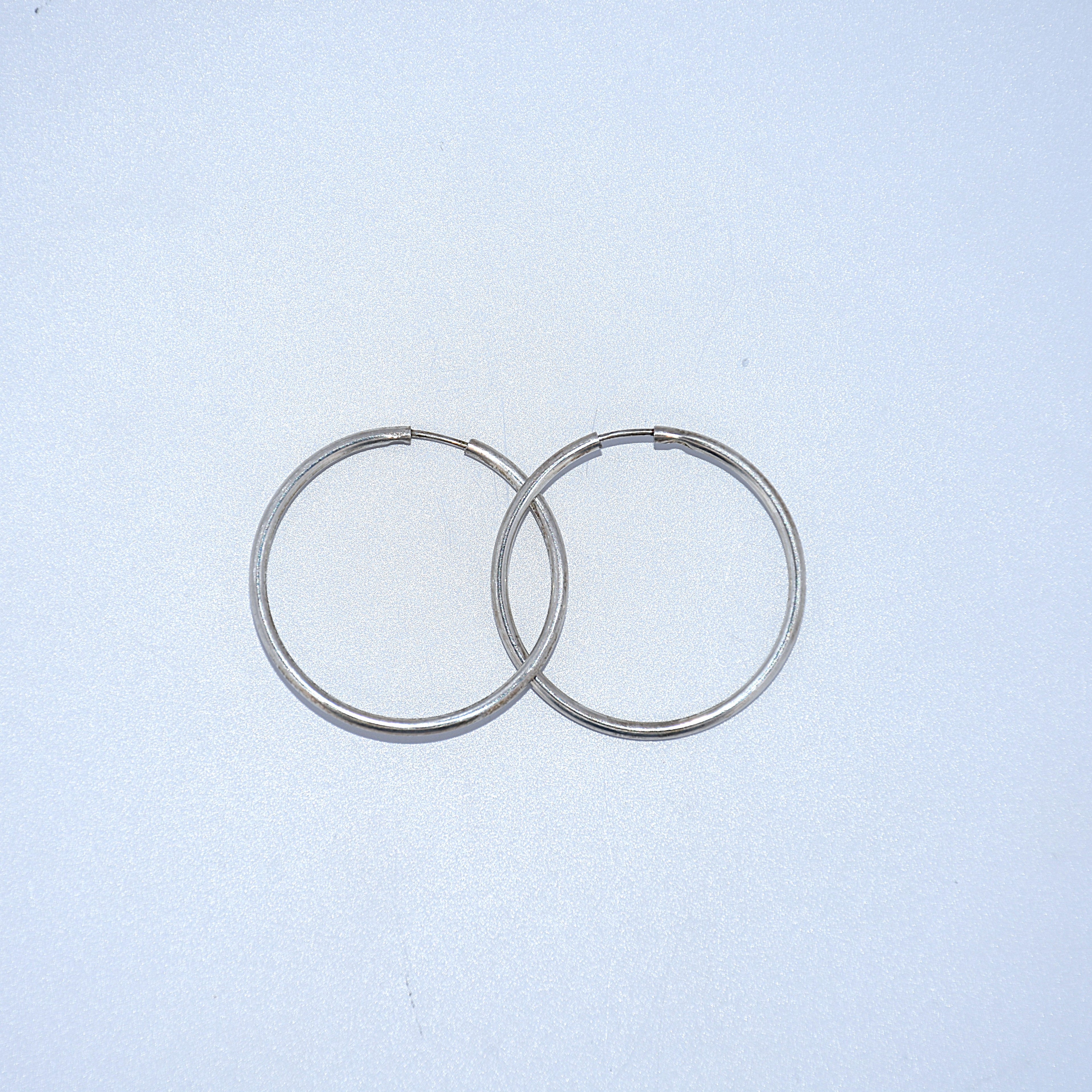 Sterling Silver | Hoop Earrings