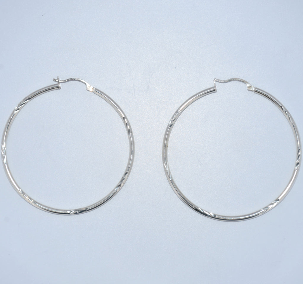 Sterling Silver | Hoop Earrings