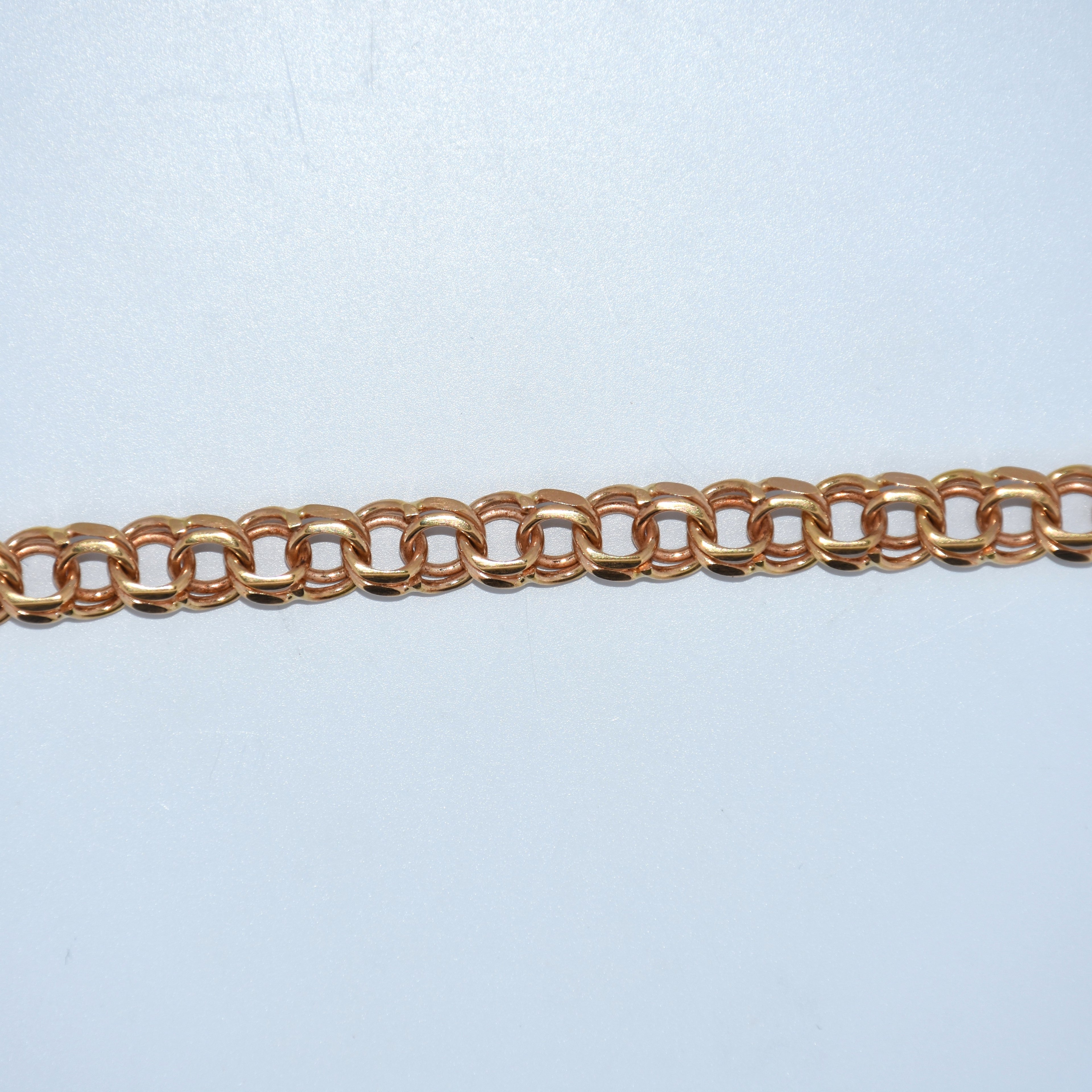 19.2K Portuguese Gold | Link Bracelet