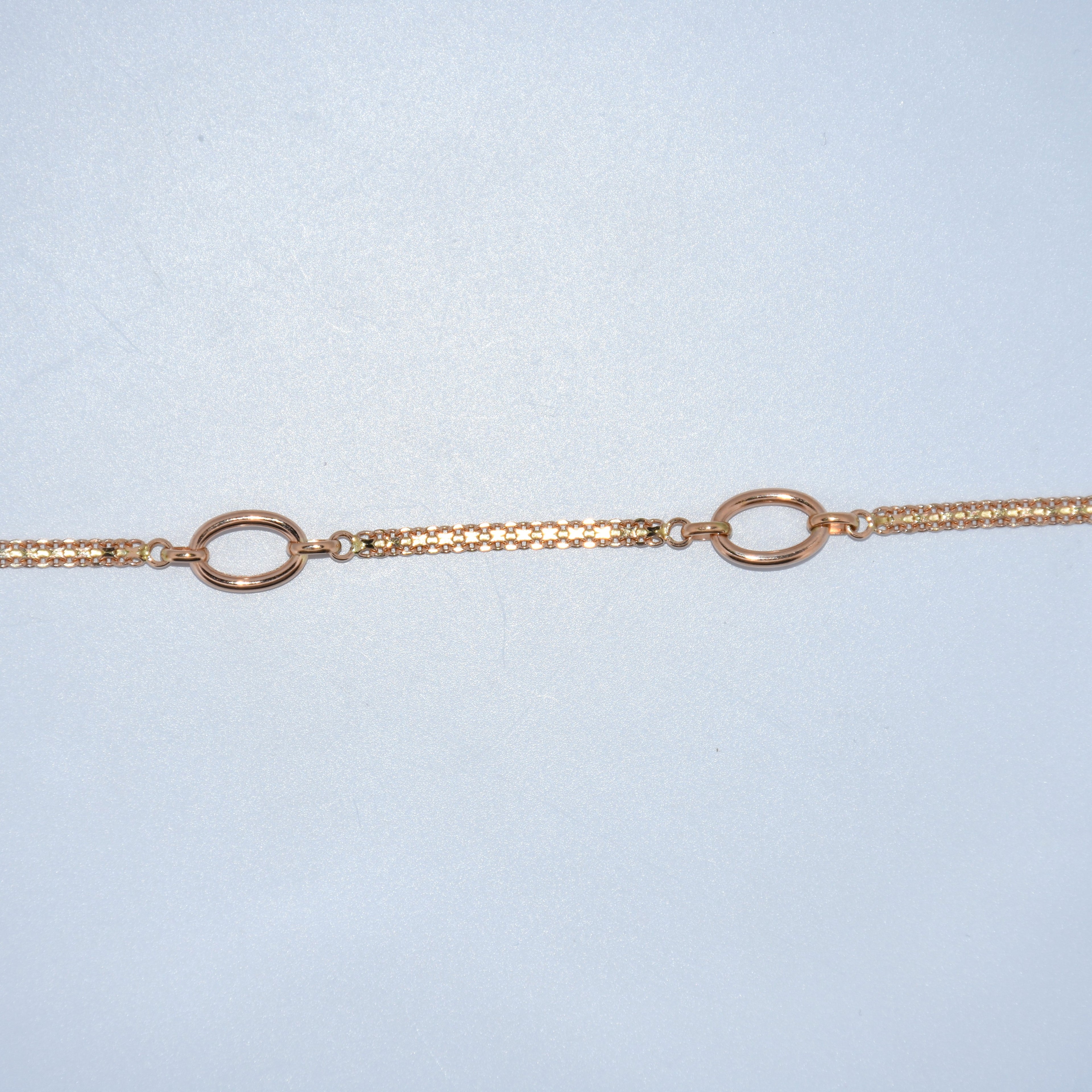 19.2K Portuguese Gold | Oval Link Bracelet