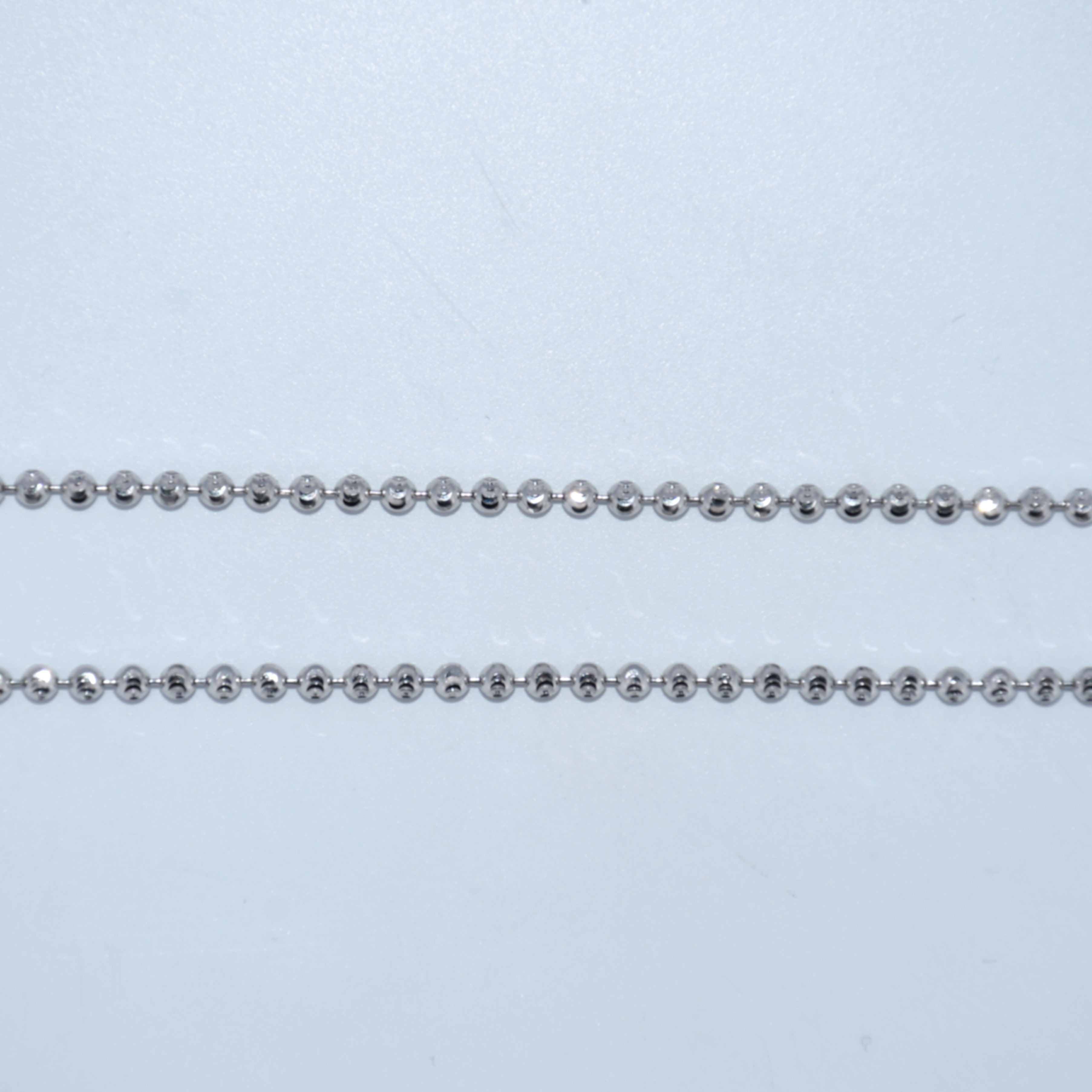 14K Gold | WG Ball Necklace