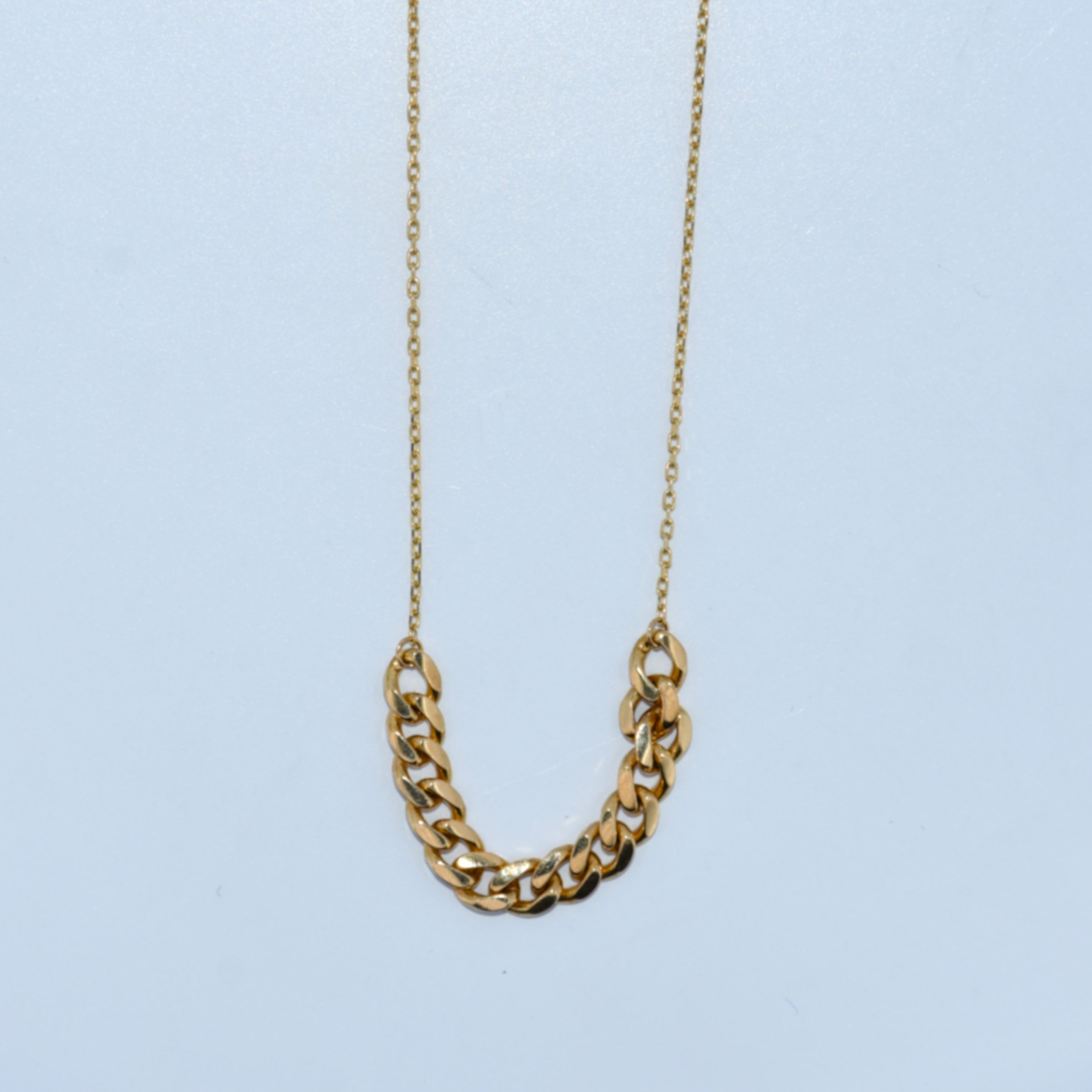 14K Gold | YG U Shaped Necklace
