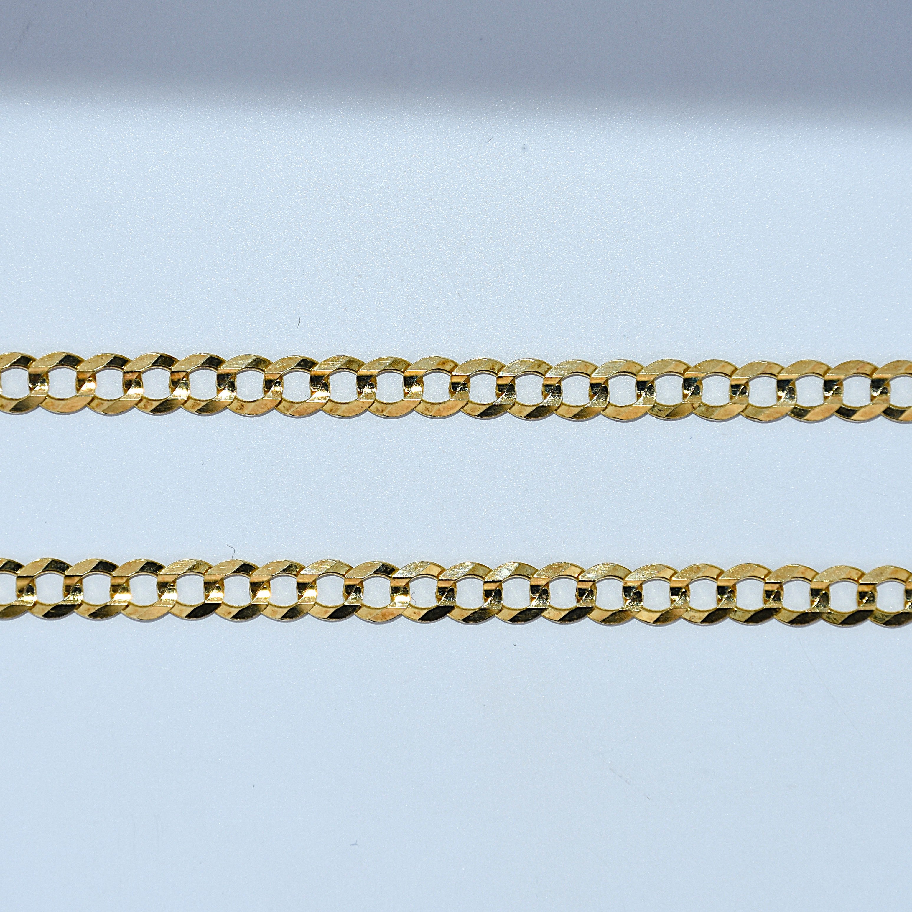 14K Gold | Curb Chains