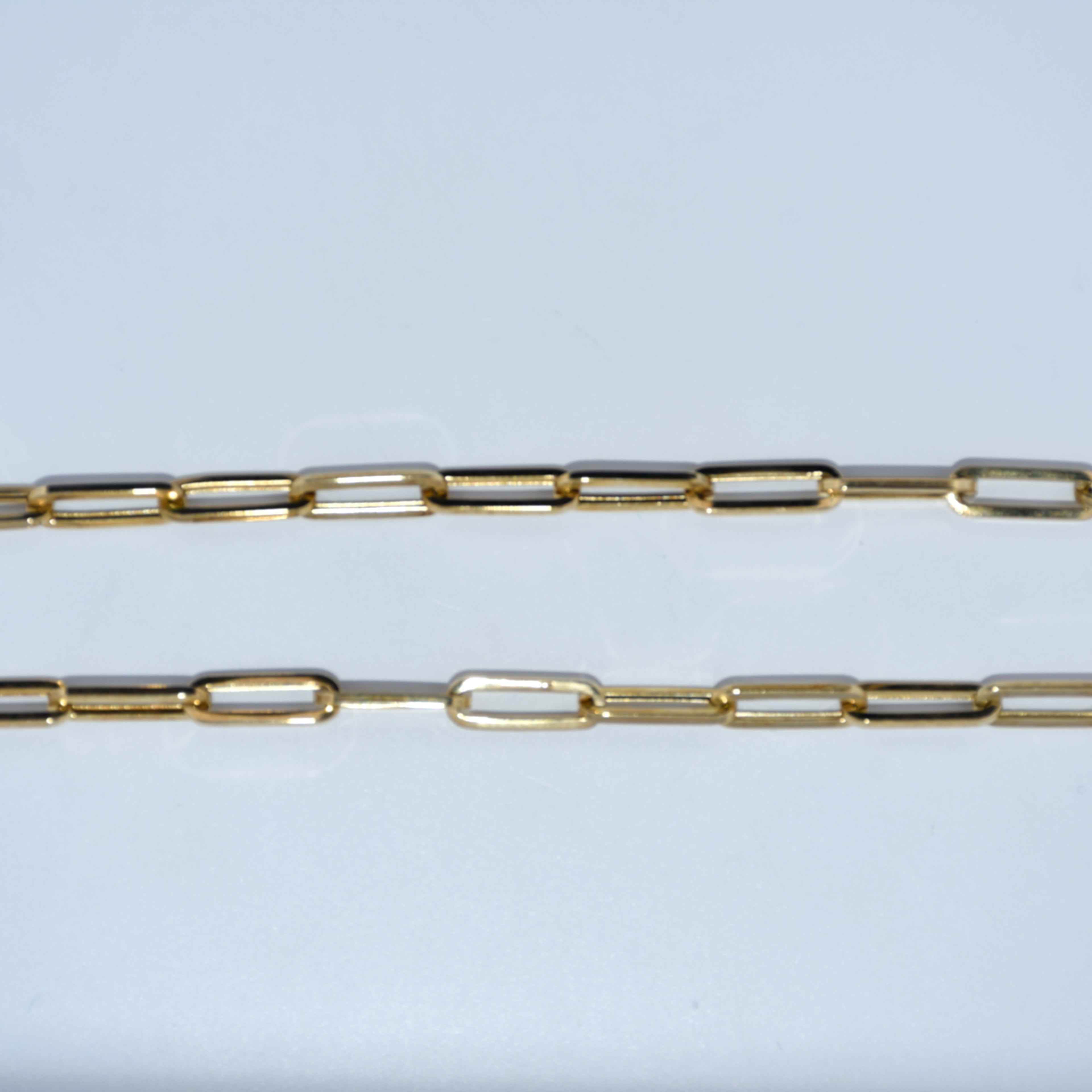 14K Gold | Paperclip Necklace