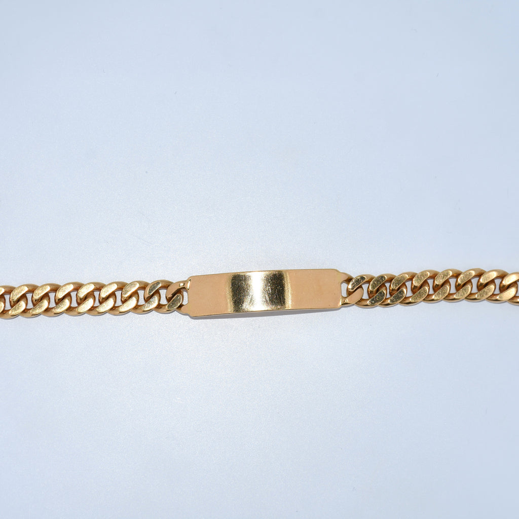19.2K Portuguese Gold | 8.8mm ID Bracelet