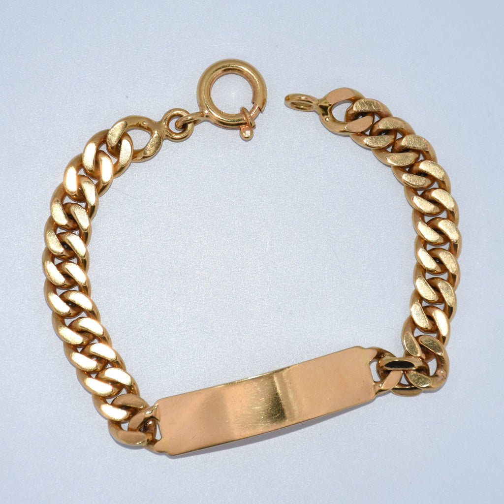 19.2K Portuguese Gold | 8.8mm ID Bracelet