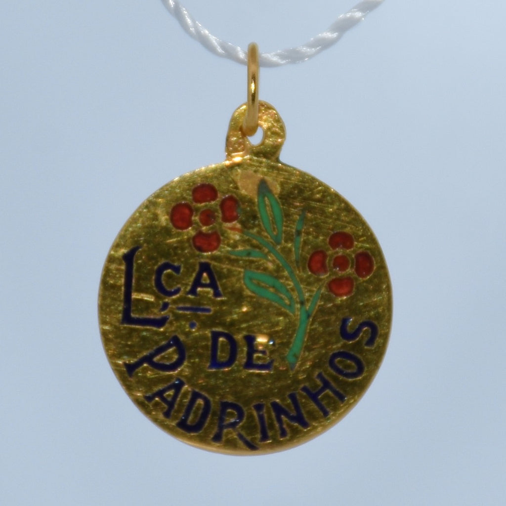 19.2K Portuguese Gold | Large Lca. De Padrinhos (Godparents ) Charms