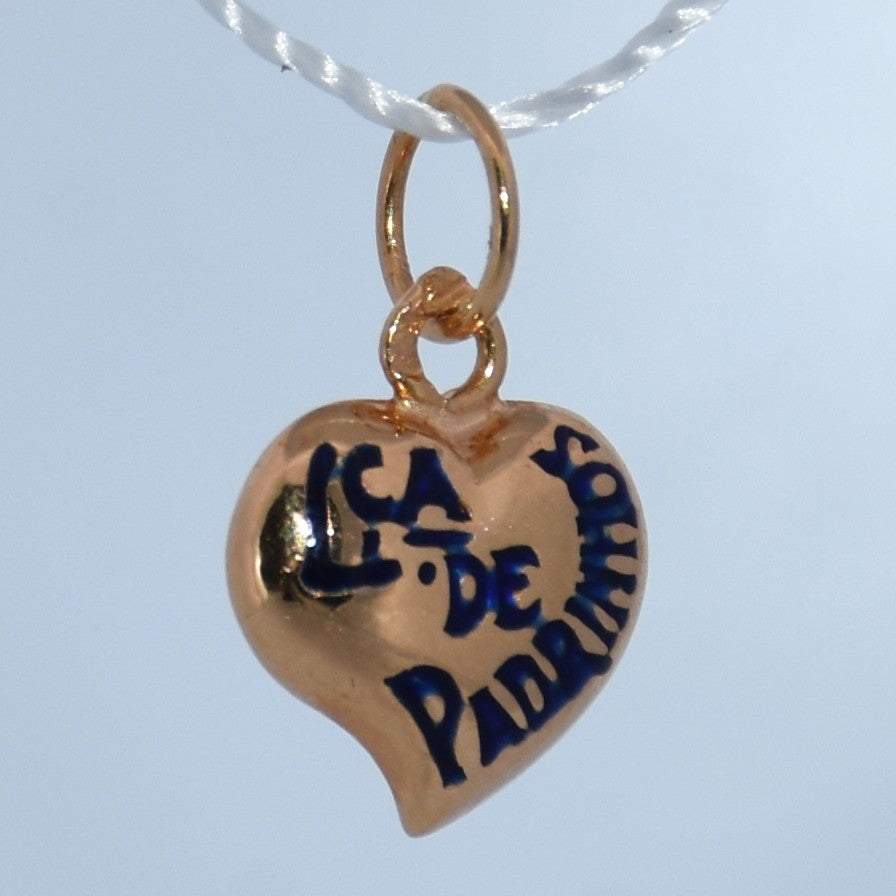 19.2K Portuguese Gold | Large Lca. De Padrinhos (Godparents ) Charms