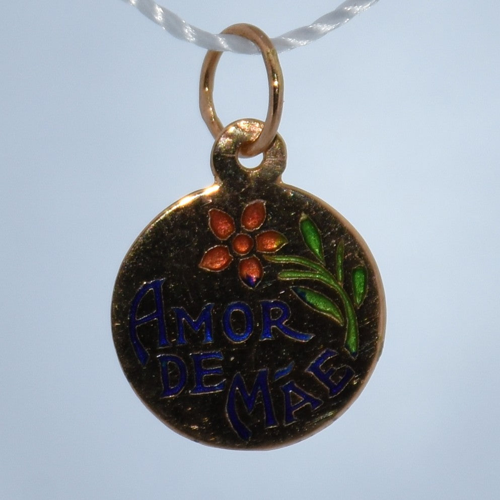 19.2K Portuguese Gold | Amor De Mae (Mother) Charms