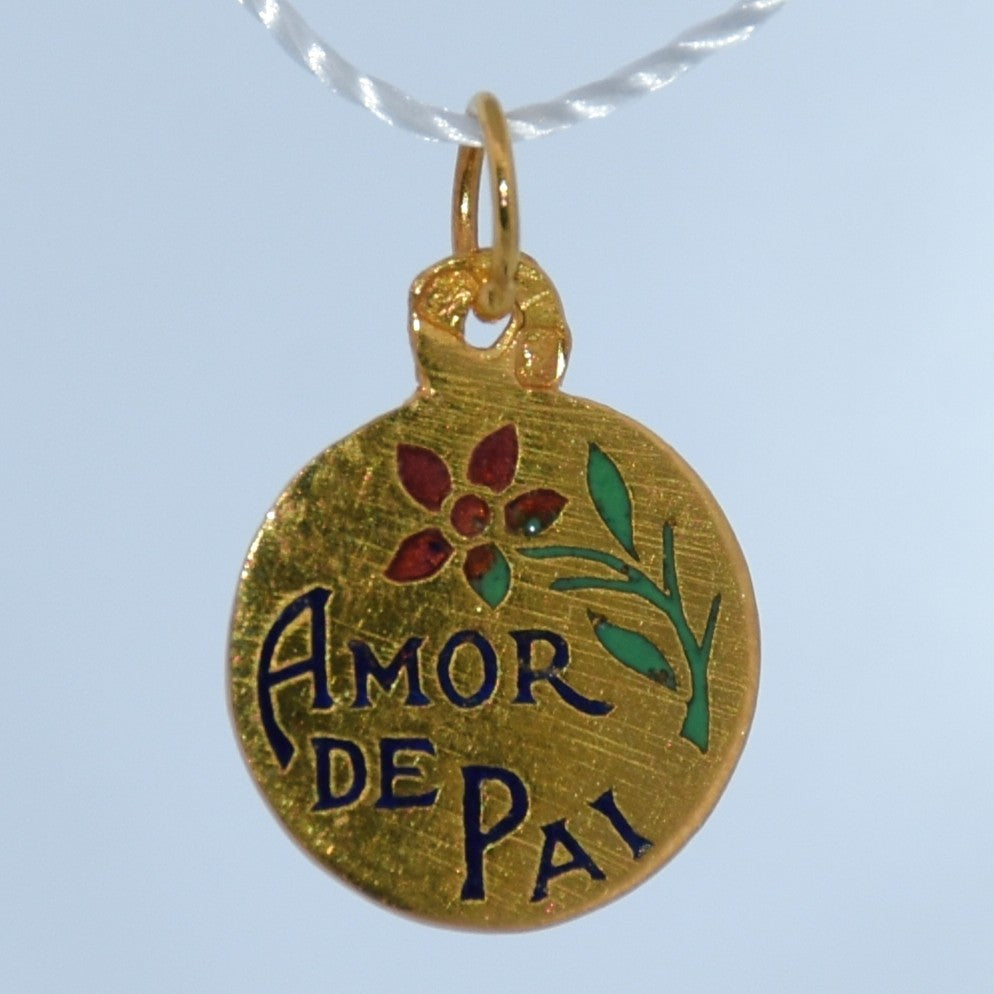 19.2K Portuguese Gold | Amor de Pai ( Love of Father) Charms