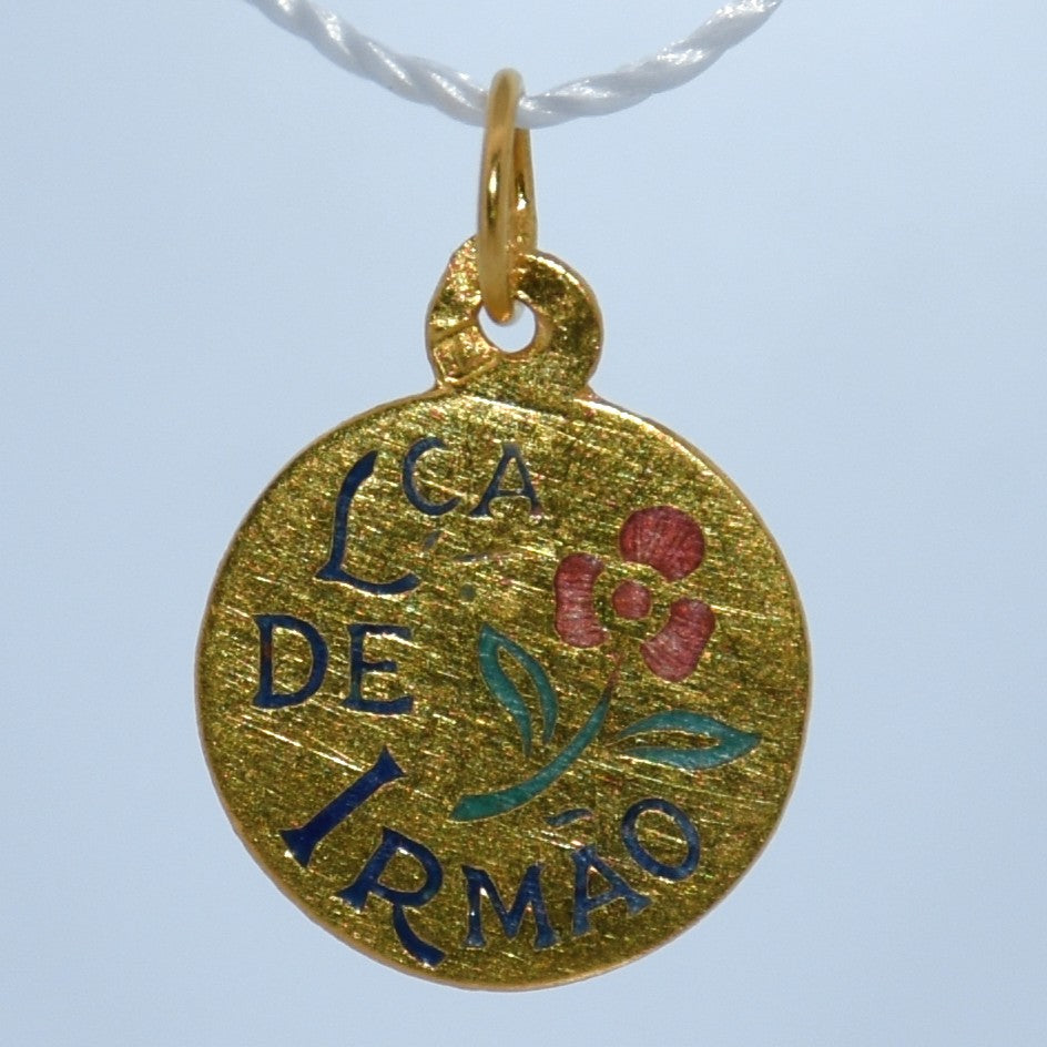19.2K Portuguese Gold | Small Lca De Irmao (Brother) Charms
