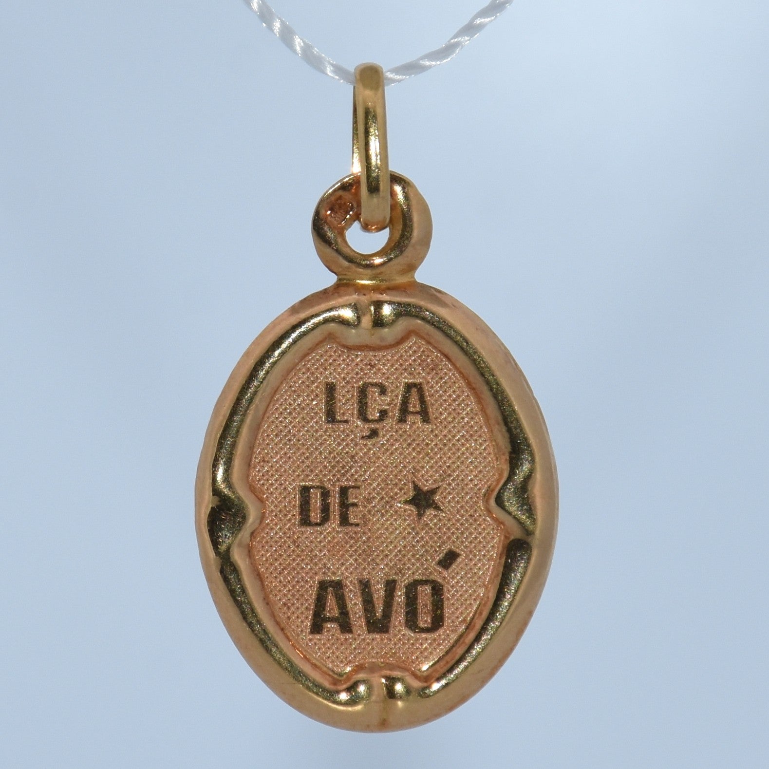 19.2K Portuguese Gold | Large Lca de Avo ( Grandmother ) Charms