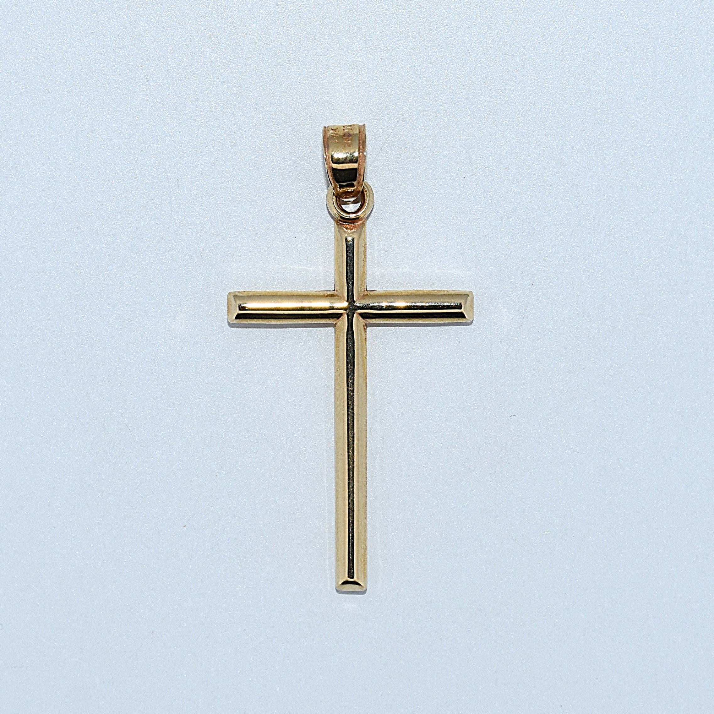 14K Gold | YG Hollow Cross Pendants
