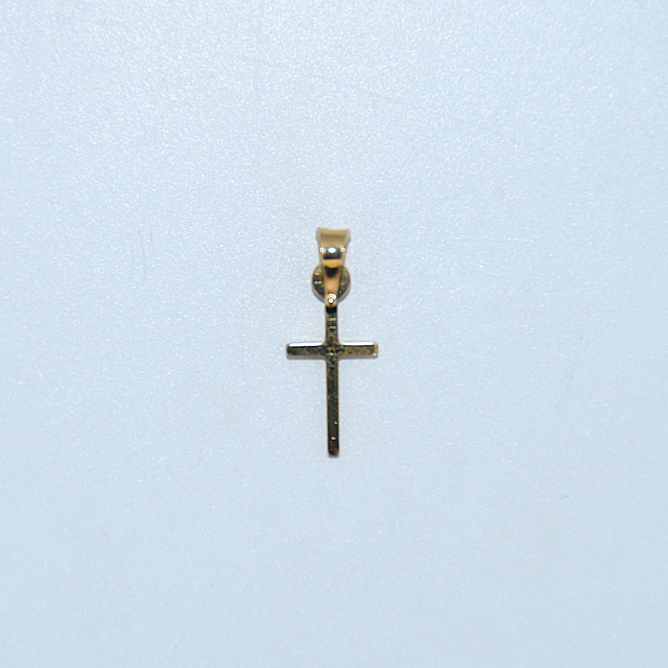 14K Gold | YG Tiny Cross Pendant