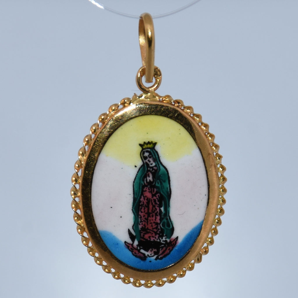 19.2K Portuguese Gold | Guadalupe Pendant