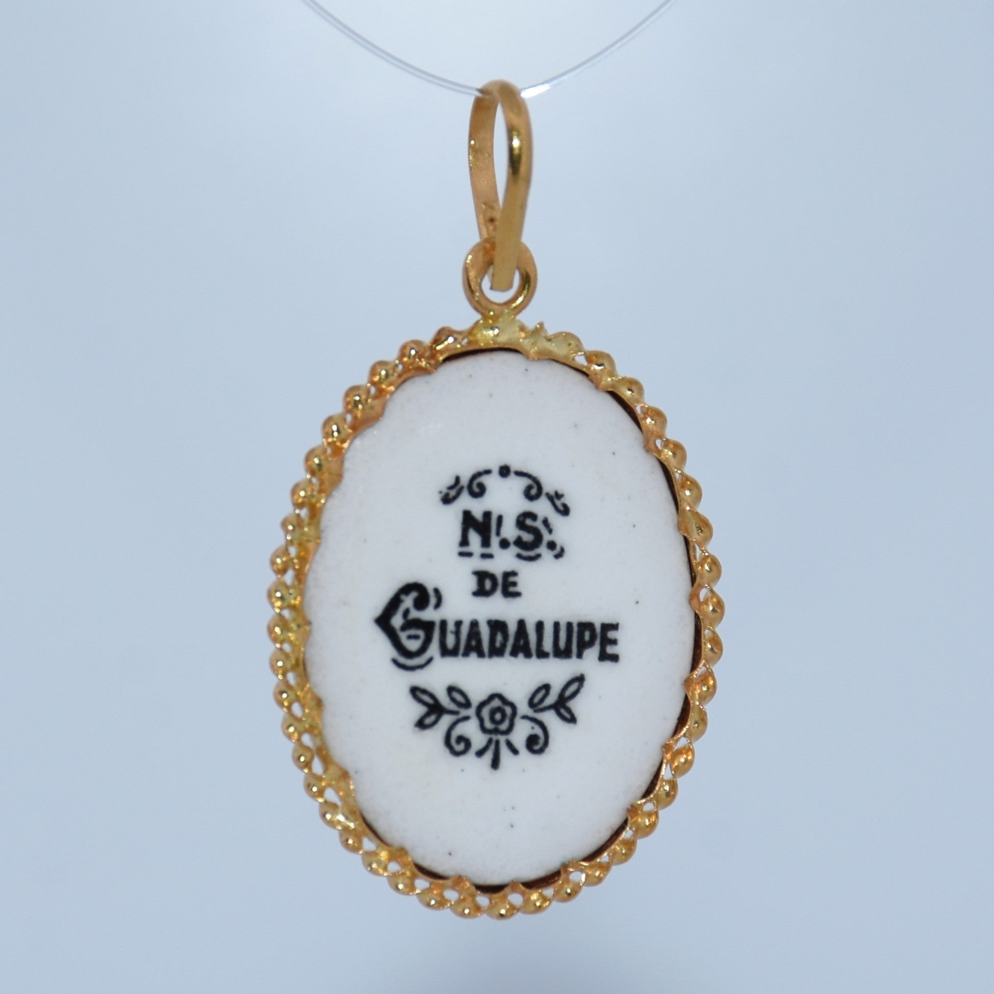 19.2K Portuguese Gold | Guadalupe Pendant