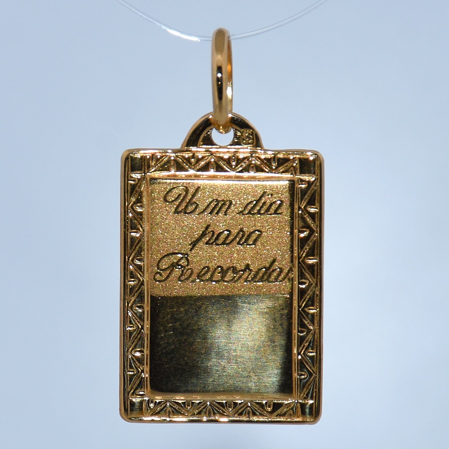 19.2K Portuguese Gold | A Day To Remember Engravable Pendant