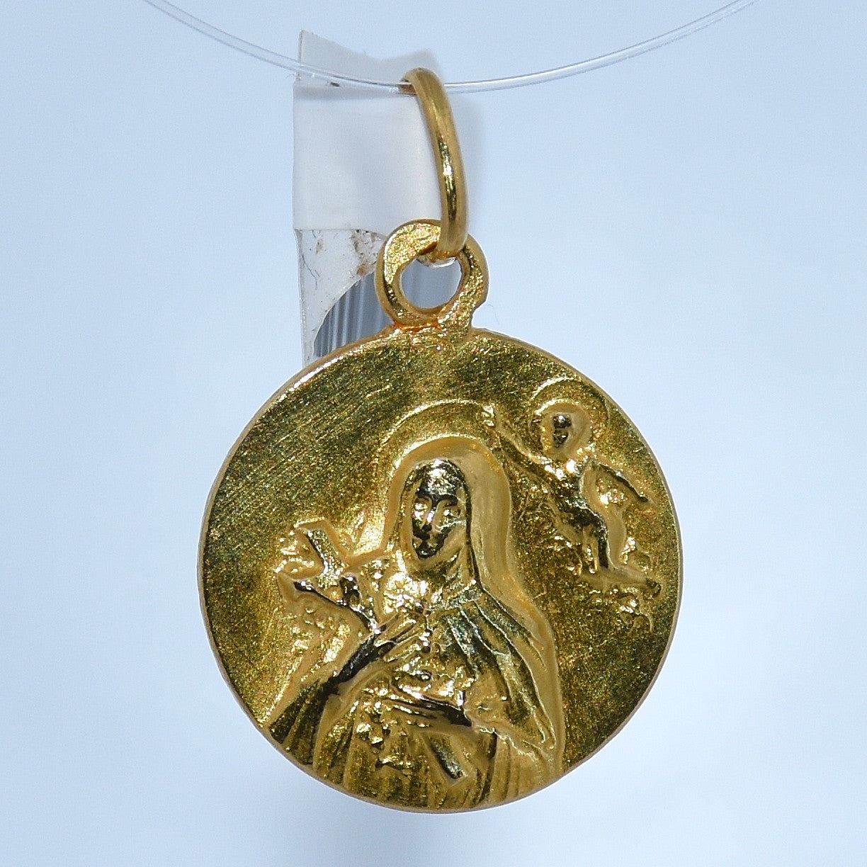 19.2K Portuguese Gold | Saint Teresa Pendant