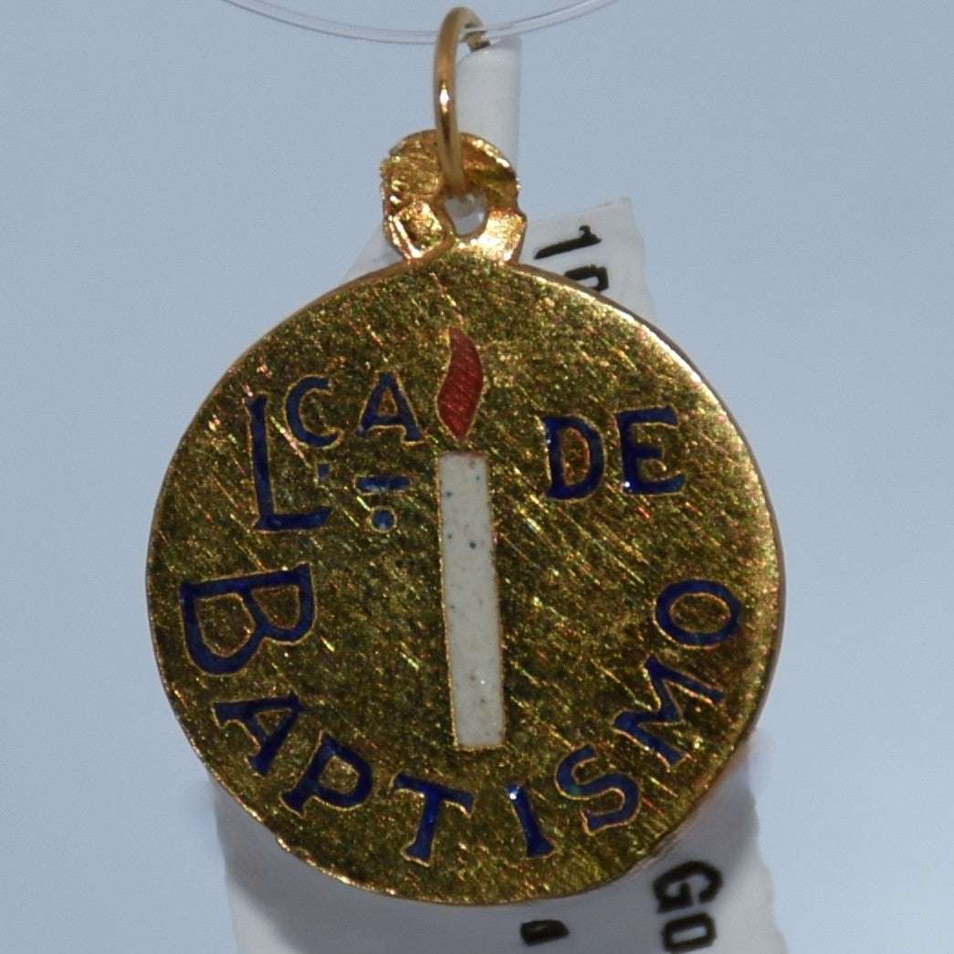 19.2K Portuguese Gold | Lca. De Baptismo Charm