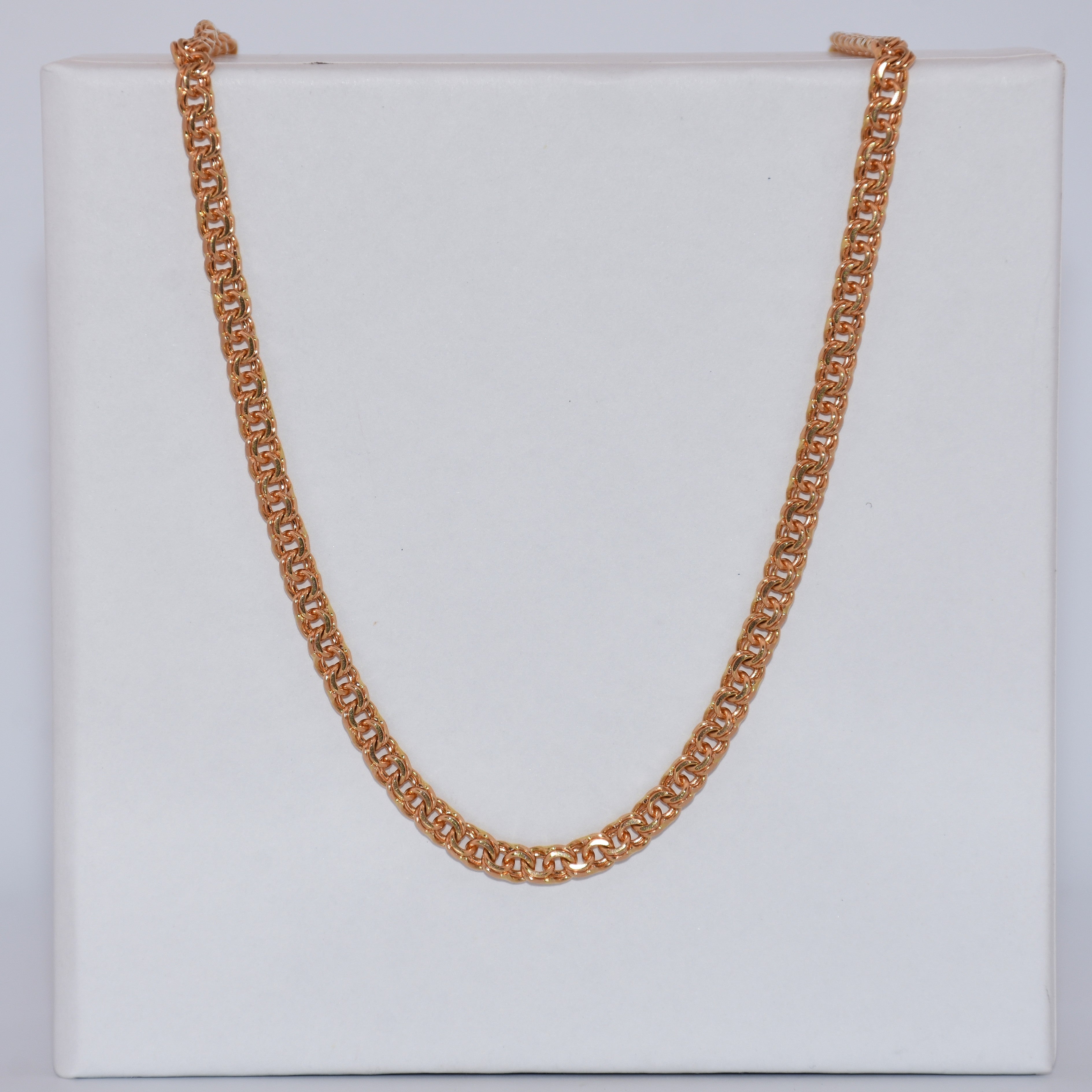 19.2K Portuguese Gold | Solid Freeze Chains