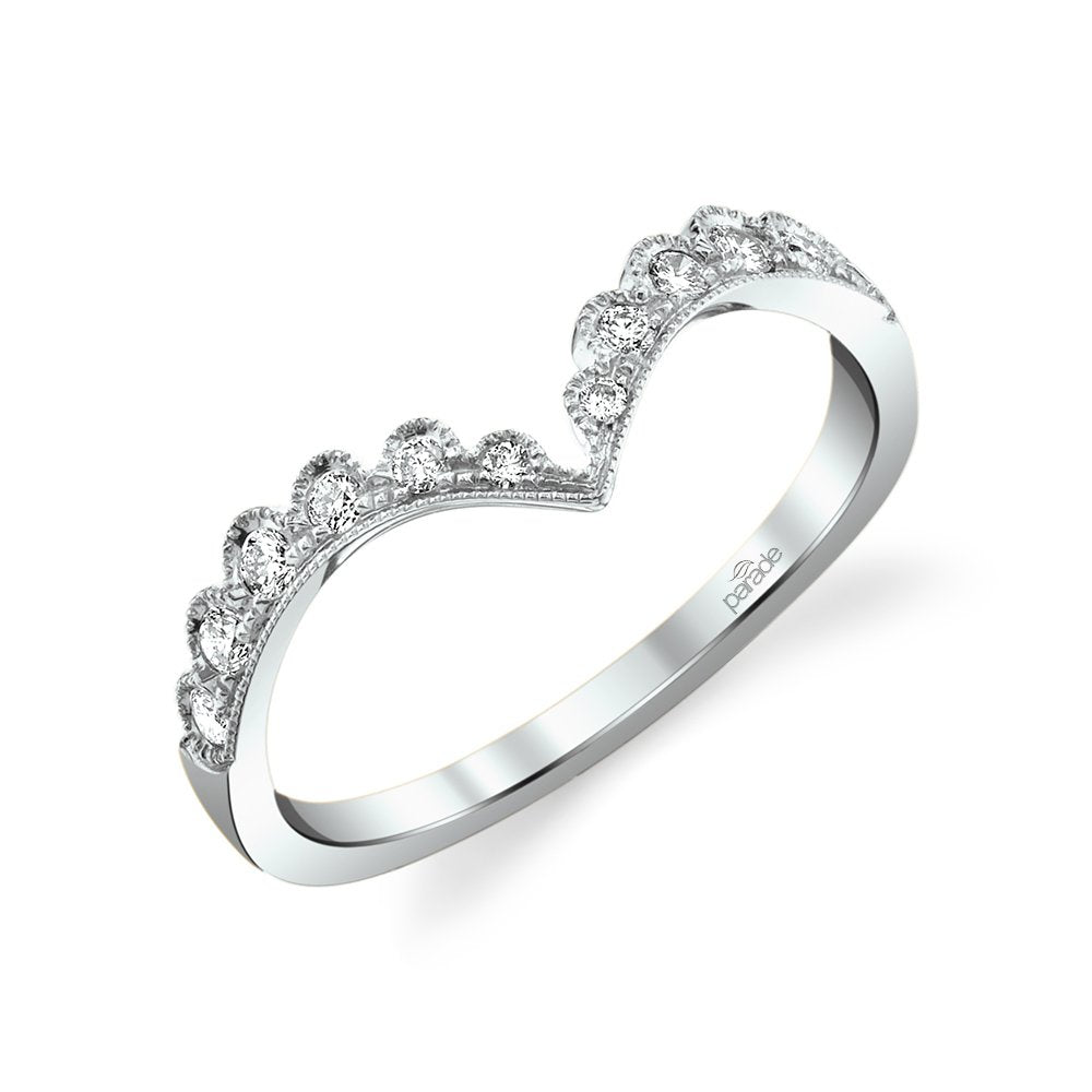 14K Gold | Lumiere Bridal Natural Diamond Band 0.17ct Wedding Band