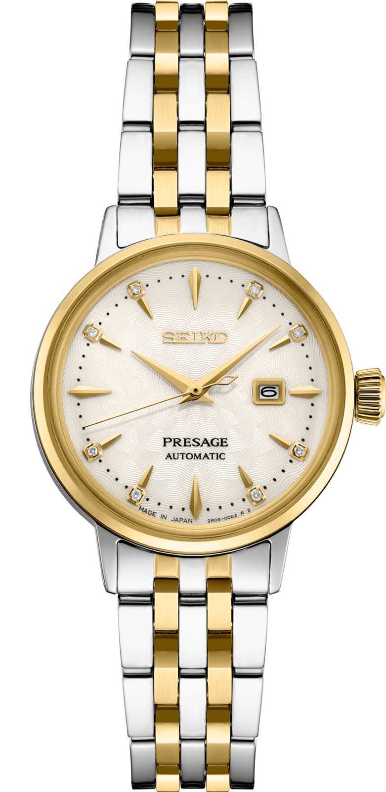 Seiko Presage Cocktail Time SS TT Automatic Champagne Dial SRE010