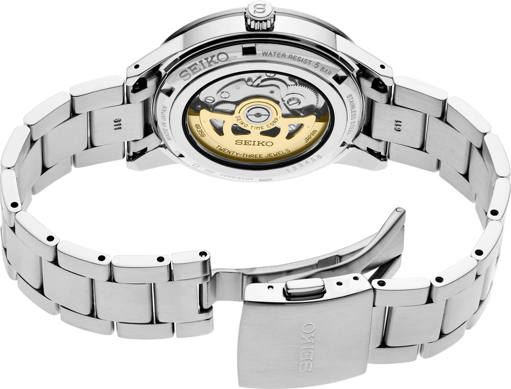 Seiko Presage 60's GMT Style Collection Automatic Watch SRPG03