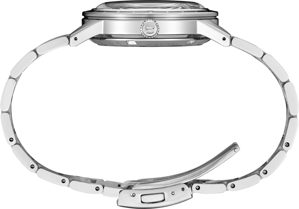 Seiko Presage SSK009 Style 60s SS Automatic GMT Blue Dial Watch