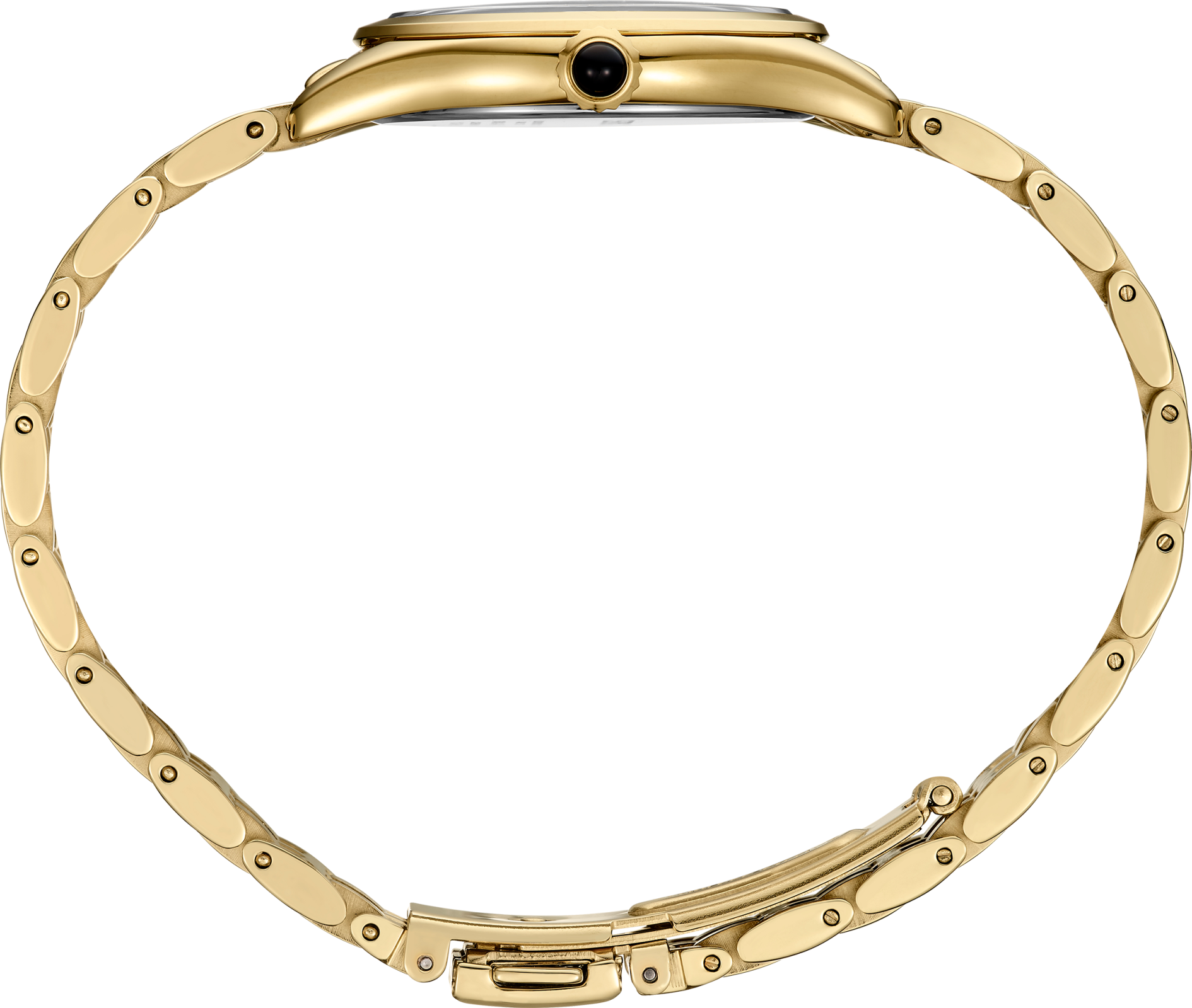 Seiko Essentials SS GP Quartz White Dial Watch SUR538