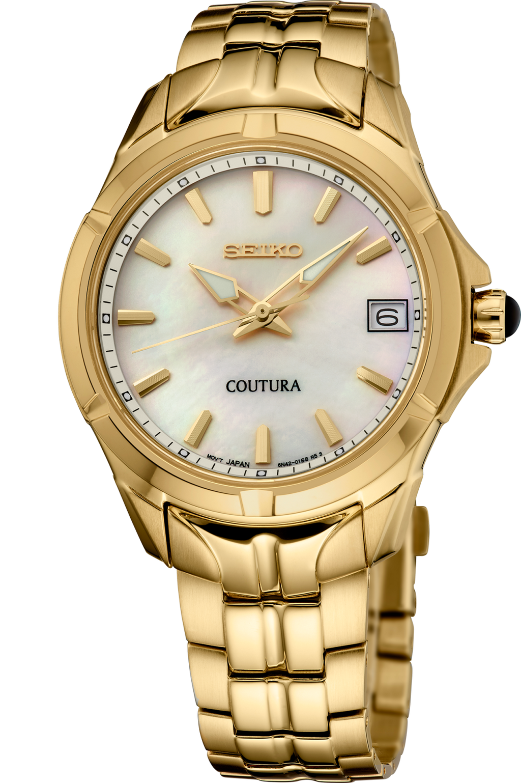Seiko Coutura SGP Quartz Mother Of Pearl Dial SUR588