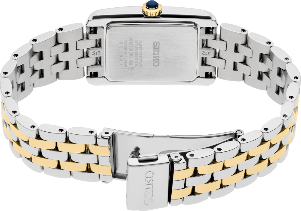 Seiko Essentials Crystals TT Quartz Silver Dial SWR093