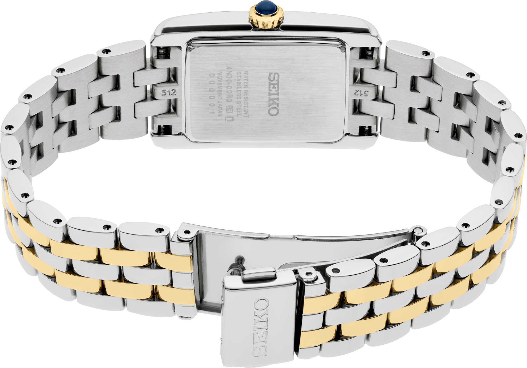 Seiko Essentials Crystals TT Quartz Silver Dial SWR093